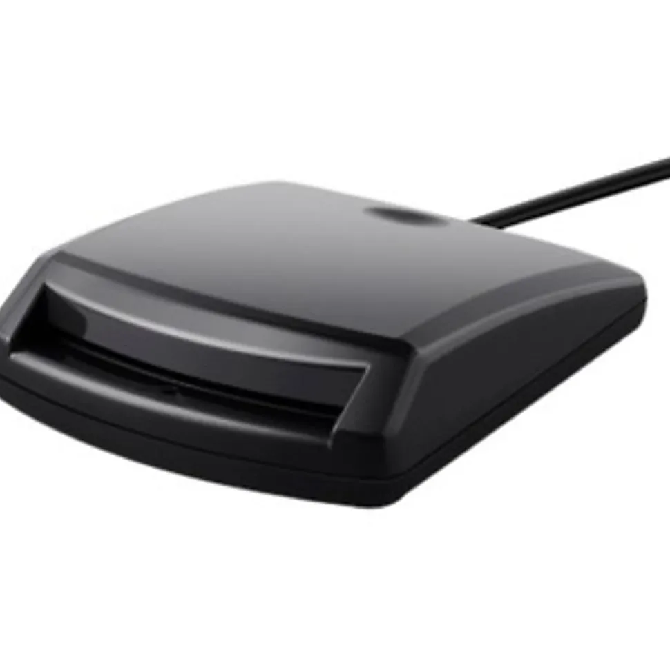 Belkin CAC Reader - Contact - Cable - USB - TAA Compliant