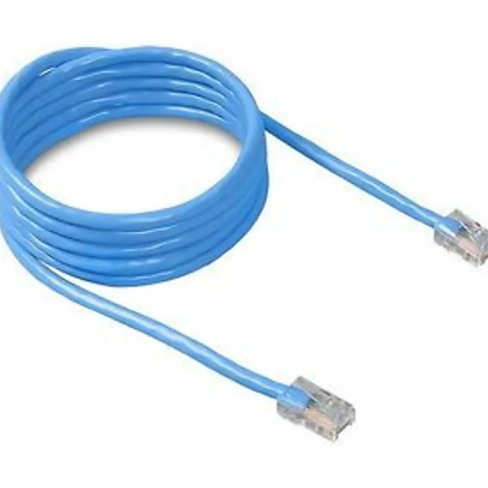 Belkin Cat5E Patch Cable - RJ-45 Male - RJ-45 Male - 25ft - Blue