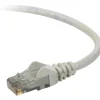 Belkin Cat.6 UTP Patch Cable - RJ-45 Male Network - RJ-45 Male Network - 10ft - Gray