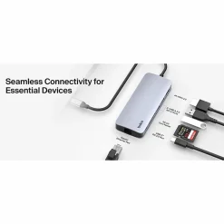 Belkin Connect USB-C 6-in-1 Multiport Hub, AVC008FQSGYV2