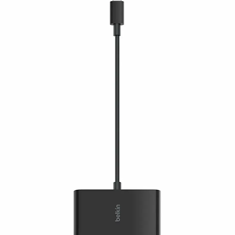 Belkin Connect USB-C 4-Port Hub, Adapter Dongle, 4xUSB-C Ports & 100W PD Max 10Gbps Data Transfer Mac/Chromebook - AVC018BTBK
