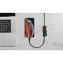 Belkin® DuraTek Plus Lightning To USB-A Cable With Strap, 4', Black, F8J236BT04-BLK