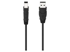 Belkin 10ft USB A/B Device Cable - USB cable - USB (M) to USB Type B (M) - USB 2.0 - 10 ft - for Epson WorkForce WF-2530