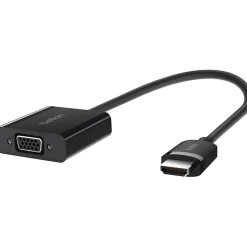Belkin HDMI to VGA Video Adapter Converter with Audio - 1920x1080 - HDMI/USB/VGA/mini-phone A/V Cable - AV10170BT