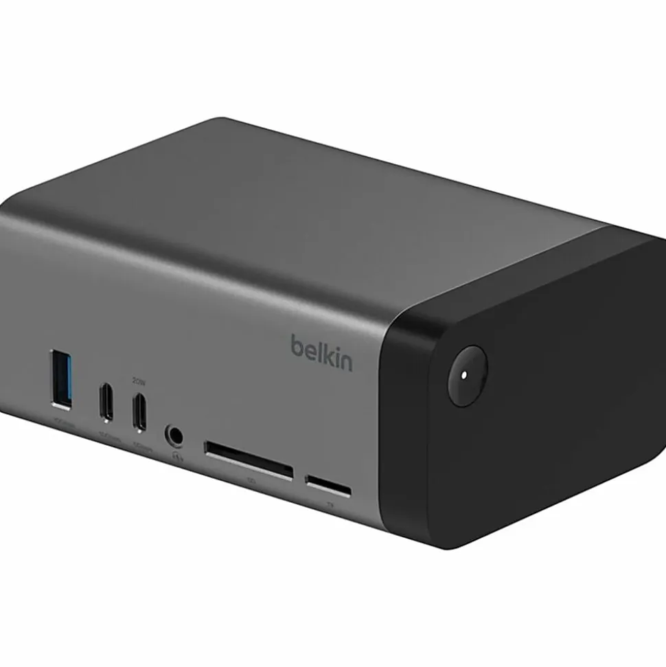 Belkin 11-in-1 Triple Display USB-C Docking Station, 10 Gbps, Grey, INC020TTSGY