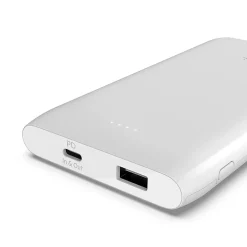 Belkin® 10K 18W USB-C PD + 12W USB-A Power Bank, White
