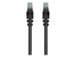 Belkin - Patch cable - RJ-45 (M) to RJ-45 (M) - 25 ft - UTP - CAT 5e - molded, snagless - black - Â - A3L79125BLKS