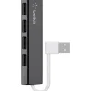 Belkin 4-Port Ultra-Slim Travel Hub - USB - External - 4 USB Port(s) - 4 USB 2.0 Port(s) - PC, Mac