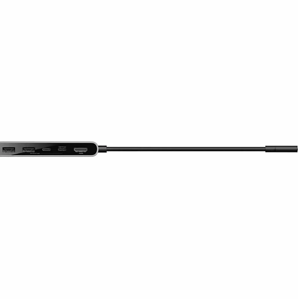 Belkin 5-Port USB-C Hub, USB-C to 2xUSB-A, 2xUSB-C, 1x4K HDMI, Docking Station, Black, AVC022FQSGY