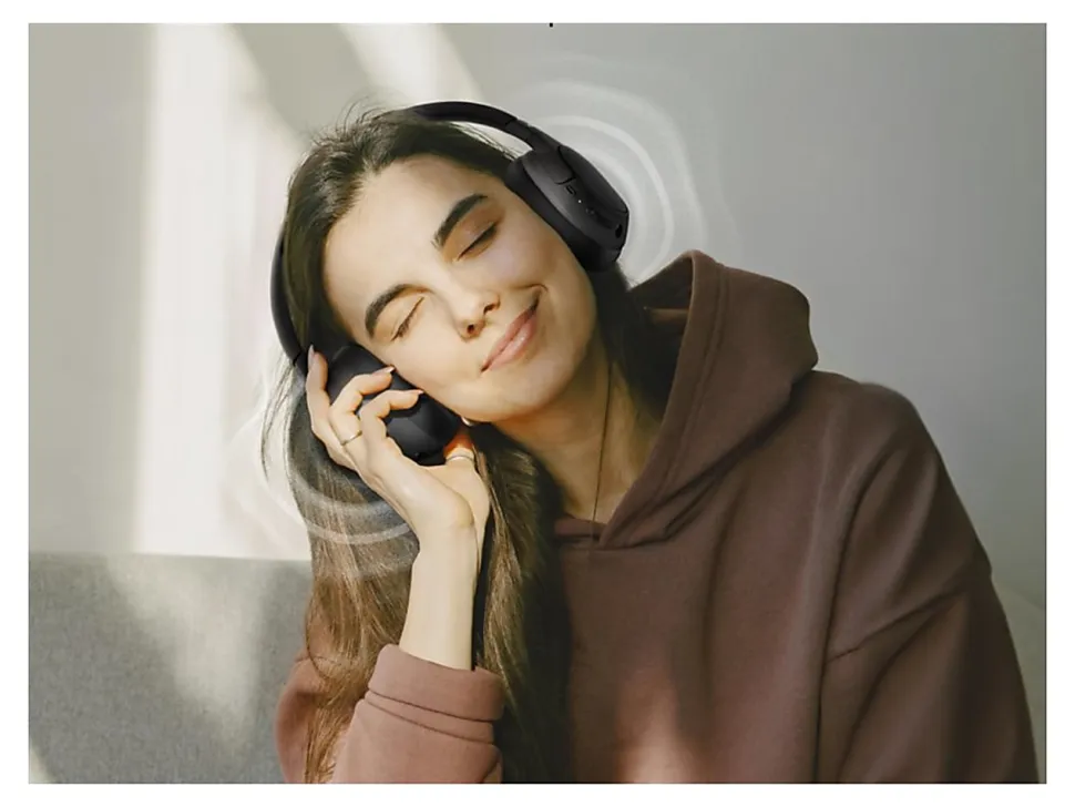 Belkin SoundForm Isolate Noise Cancelling Over-Ear Headphones, USB Type C, Mini-Phone (3.5mm), Wired/Wireless, Binaural, Circumaural, Black