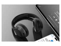 Belkin SoundForm Isolate Noise Cancelling Over-Ear Headphones, USB Type C, Mini-Phone (3.5mm), Wired/Wireless, Binaural, Circumaural, Black