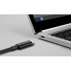Belkin Thunderbolt 3 Cable (USB-C to USB-C, 100W) - 2.60 ft Thunderbolt 3/USB-C Data Transfer Cable  - F2CD084BT08MBK