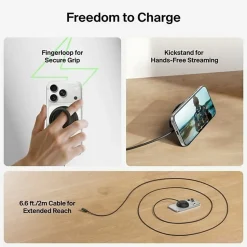 Belkin UltraCharge Magnetic Charger with Qi2 25W, WIA014TTBK