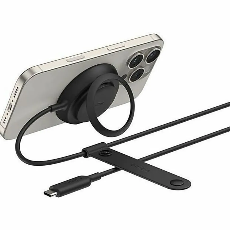 Belkin UltraCharge Magnetic Charger with Qi2 25W, WIA014TTBK