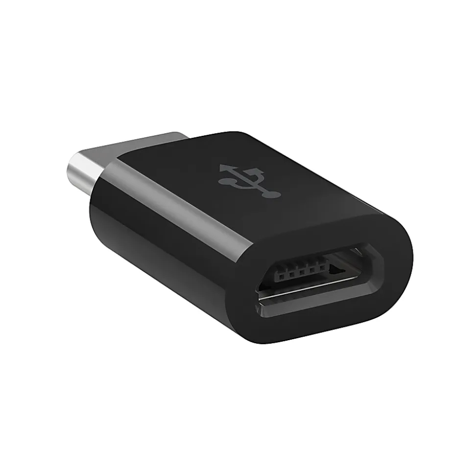 Belkin - USB adapter - USB-C (M) to Micro-USB Type B (F) - USB 2.0 - black