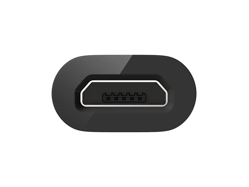 Belkin - USB adapter - USB-C (M) to Micro-USB Type B (F) - USB 2.0 - black