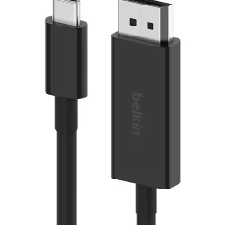Belkin USB-C to DisplayPort 1.4 Cable - 6.56 ft DisplayPort/USB-C Data Transfer Cable  - AVC014BT2MBK