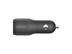 Belkin® 37-Watt Dual Car Charger With PPS, Black