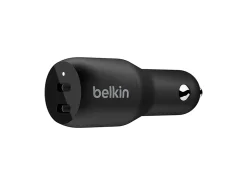Belkin 36-Watt Dual-USB Car Charger, Black