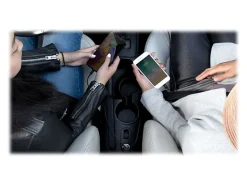 Belkin 24-Watt, Dual USB Car Charger With USB-A To USB-C Cable, 1M/ 3.3 Ft Black