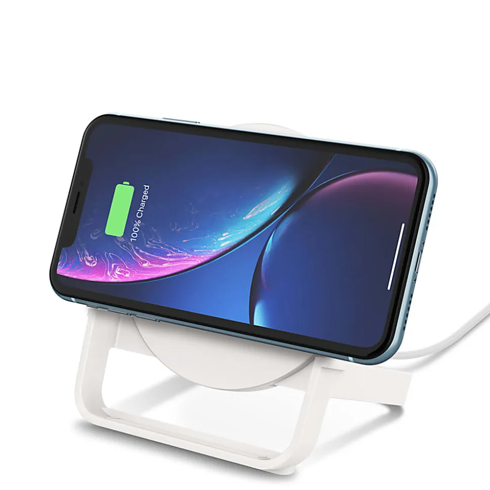 Belkin 10-Watt Quick Charge Wireless Charger, White