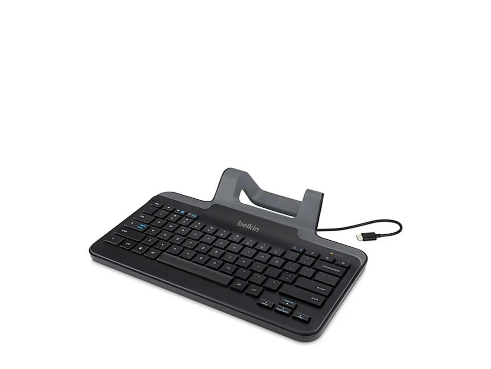 Belkin Wired Tablet Keyboard with Stand with USB-C™ Connector - Cable Connectivity - B2B191