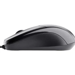 Belkin Wired USB Ergonomic Mouse - Optical - Cable - USB - 800 dpi - Scroll Wheel - 3 Button(s) - 1