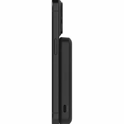 Belkin 15W Wireless Magnetic Power Bank w/ Stand, Qi2 - 5K mAh - 1xUSB-C - Portable Charger - w/ USB-C to USB-C Cable - Black - 5000 mAh - Black