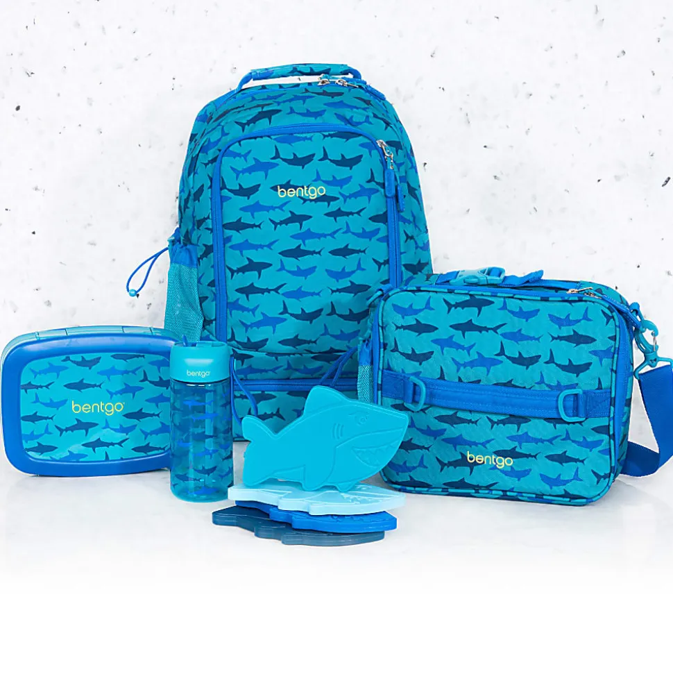 Bentgo Kids Prints Tritan Water Bottle, Shark