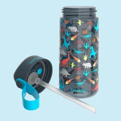 Bentgo Kids Prints Tritan Water Bottle, Dinosaur