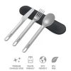 Bentgo Stainless Steel Utensil Set, Carbon