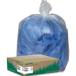 Berry Coreless Heavy-duty Can Liners, Extra Large Size, 60 gal Capacity, 38"x 58"x1.50 mil (38 Micron) Thickness, 100 Count - RNW5815C