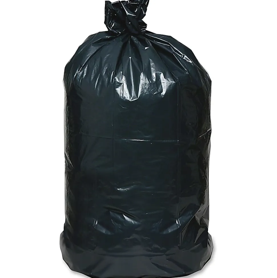 Berry Reclaim Heavy-Duty Recycled Can Liners - Extra Large Size - 60 gal Capacity - 38"x 58"x1.65 mil (42 Micron) Thickness - RNW6060, 100-Pack