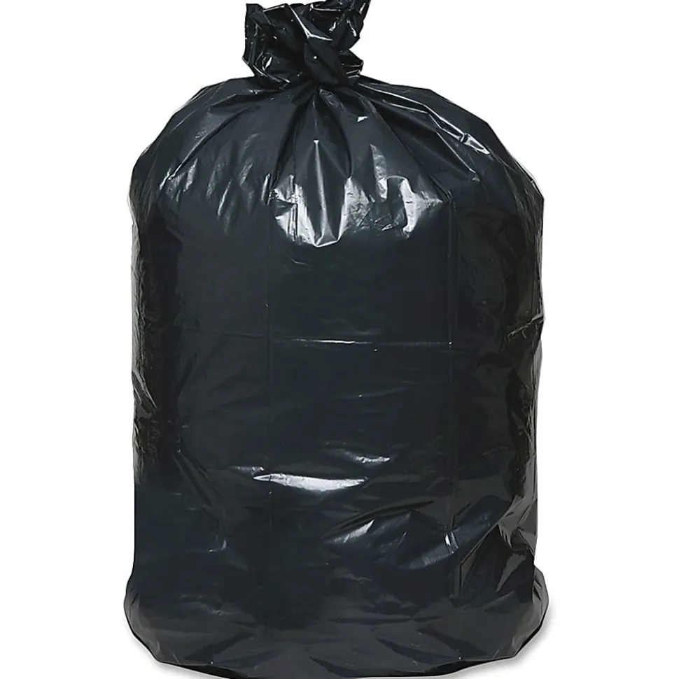 Berry Reclaim Heavy-Duty Recycled Can Liners, Large Size, 45 gal Capacity, 40"x 46", 2 mil (51 Micron) Thickness, 100 Count - RNW4620