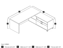 Bestar Pro-Linea 72