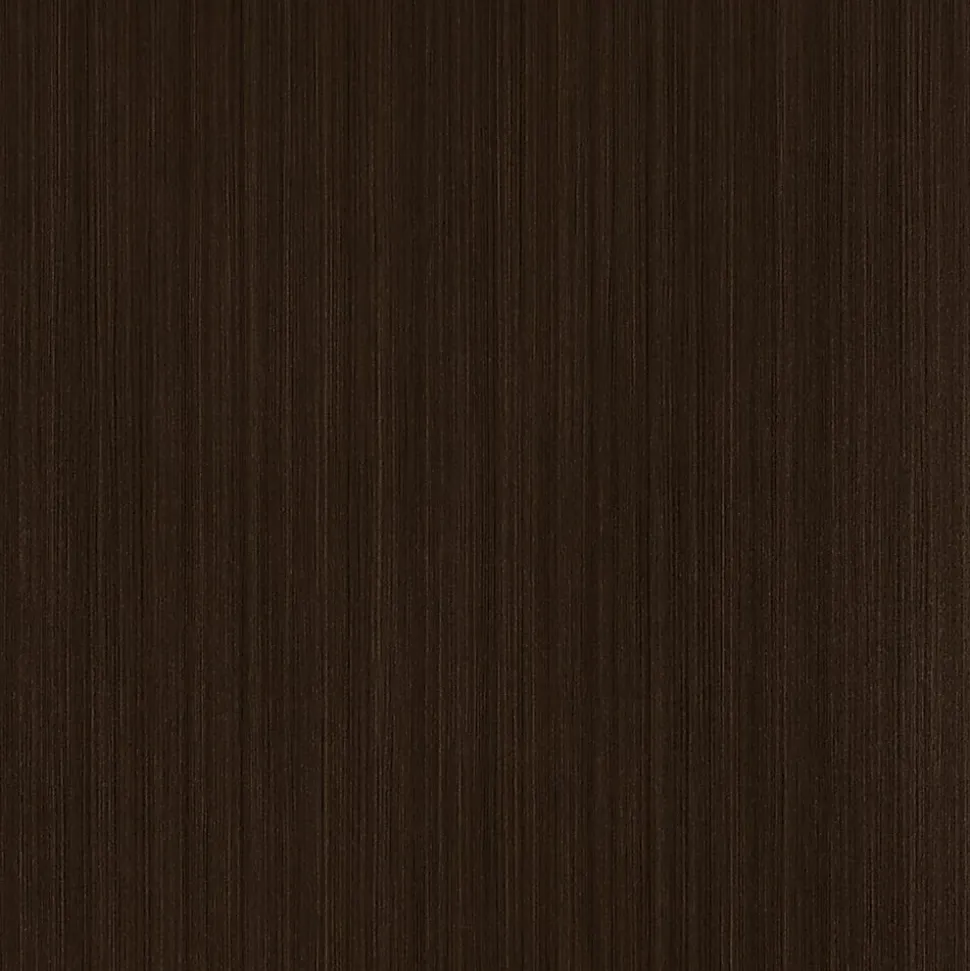 Bestar Ridgeley 65”W U-Shaped Executive Computer Desk With Pedestal And Hutch, Dark Chocolate