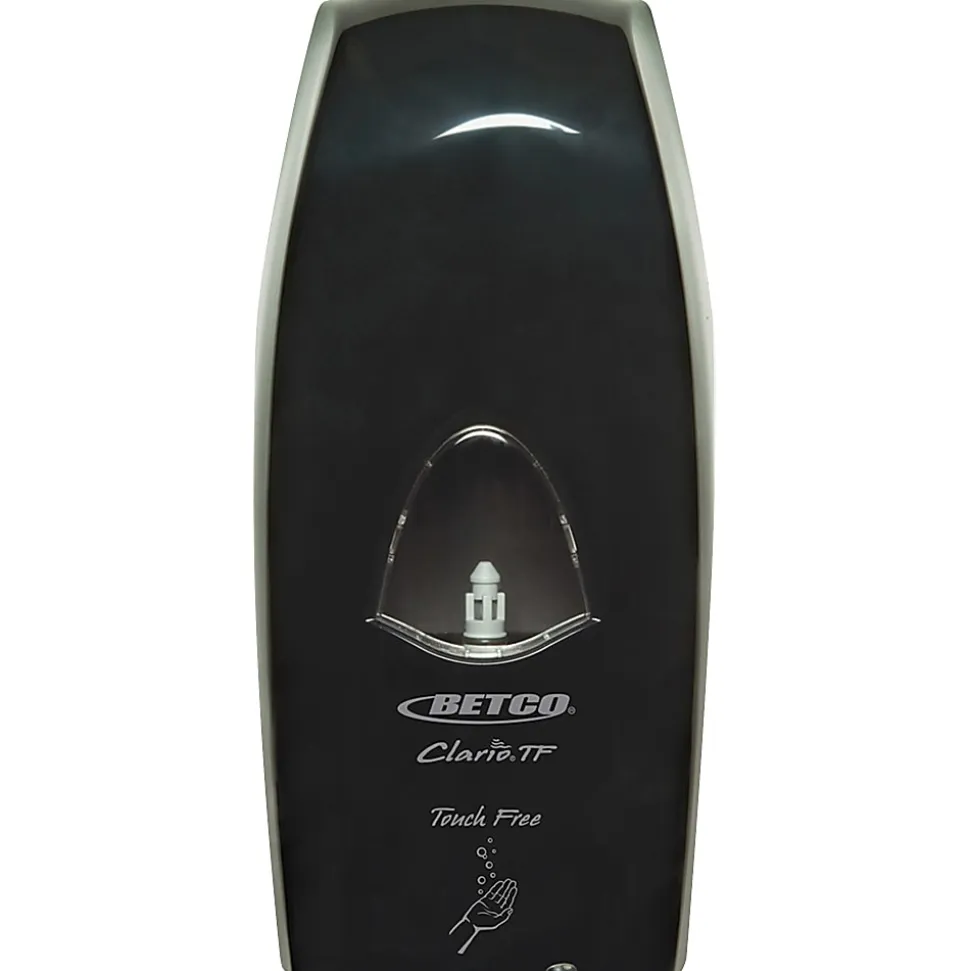 Betco Clario Touch-Free Automatic Skin Care Dispenser, Black, Total Qty 1