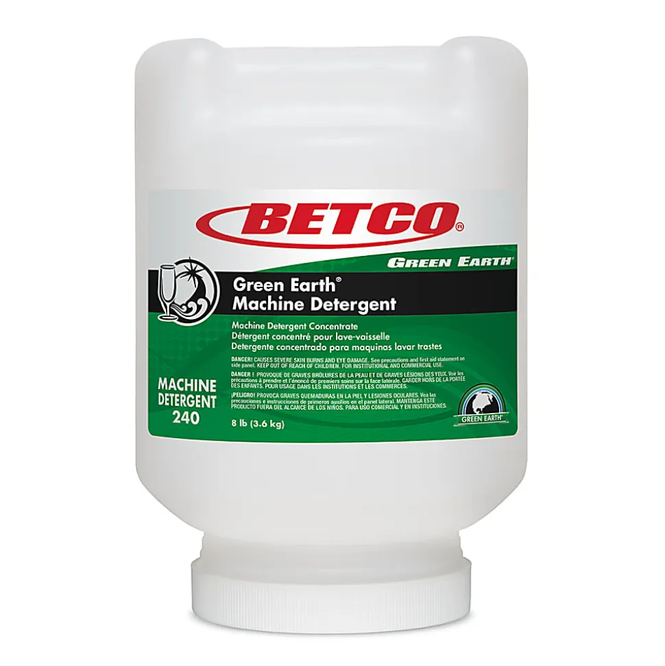 Betco Symplicity Green Earth Laundry Machine Detergent, 80 Oz, Total Qty 4