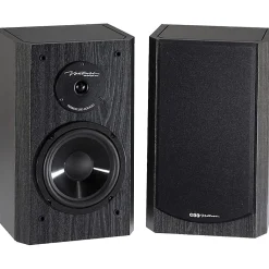 BIC America Venturi 2-way Speaker - 175 W RMS - Black - 8 Ohm, DV62SIB