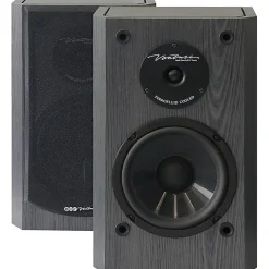 BIC America Venturi 2-way Speaker - 175 W RMS - Black - 8 Ohm, DV62SIB