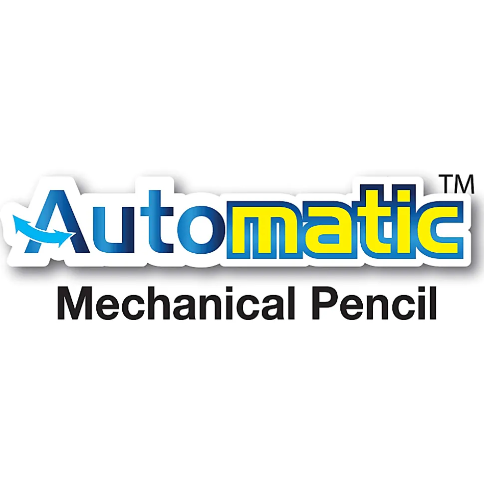 BIC® Automatic Mechanical Pencils, 0.5 mm #2 Lead, Clear, Pack Of 2