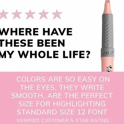 BIC Brite Liner Grip Highlighters, Assorted, 12 Pack - 1.6 mm Marker Point Size - Chisel Marker Point Style - GBLD11AST