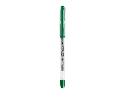 BIC Gelocity Stic Gel Pens, Medium Point, 0.7 mm, Clear Barrel, Assorted Ink, Pack of 14 Pens