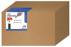 BIC® Great Erase® Grip Dry-Erase Markers, Fine Point, Black Ink, Box of 175