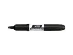 BIC® Intensity Low Odor Whiteboard Markers, Chisel Tip, Black Ink, PK Of 12