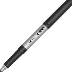 BIC Intensity Permanent Markers, Fine Point, Assorted Colors, Pack Of 12 Markers