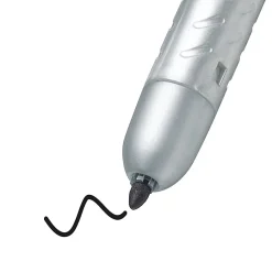 BIC Intensity Retractable Permanent Markers, Fine Point, Black, Pack Of 12 Markers