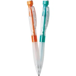 BIC® Velocity Max Mechanical Pencils, Thick Point, 0.9 mm, #2 HB Lead, Assorted Barrel Colors, Pack Of 2