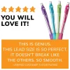 BIC® Velocity® Mechanical Pencils, 0.9mm, Assorted Barrel Colors, Pack Of 5