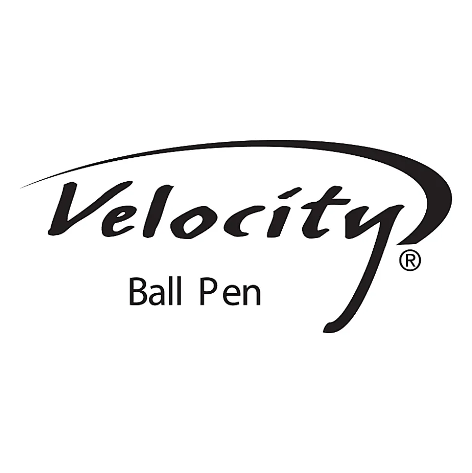 BIC® Velocity® Retractable Ballpoint Pens, Medium Point, 1.0 mm, Assorted Barrels, Black Ink, Pack Of 12